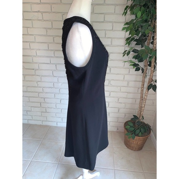 Rag & Bone Mijo Black Lace Sleeveless Dress Size 4 - Picture 2 of 6